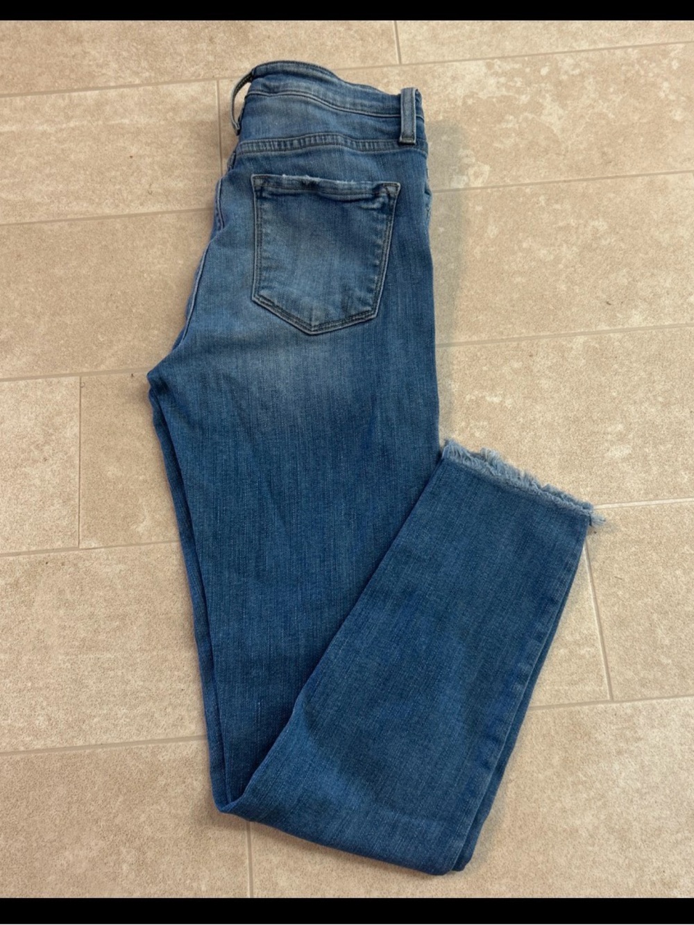 Flying Monkey Womens Jeans High Rise Skinny Blue Denim Button Fly Size 25